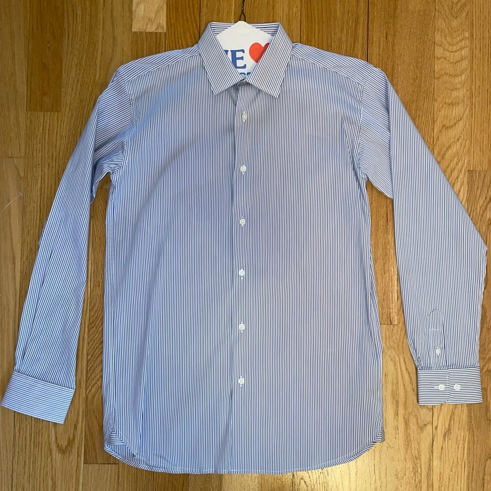 John Varvatos Striped Button Down Boys Size 16
